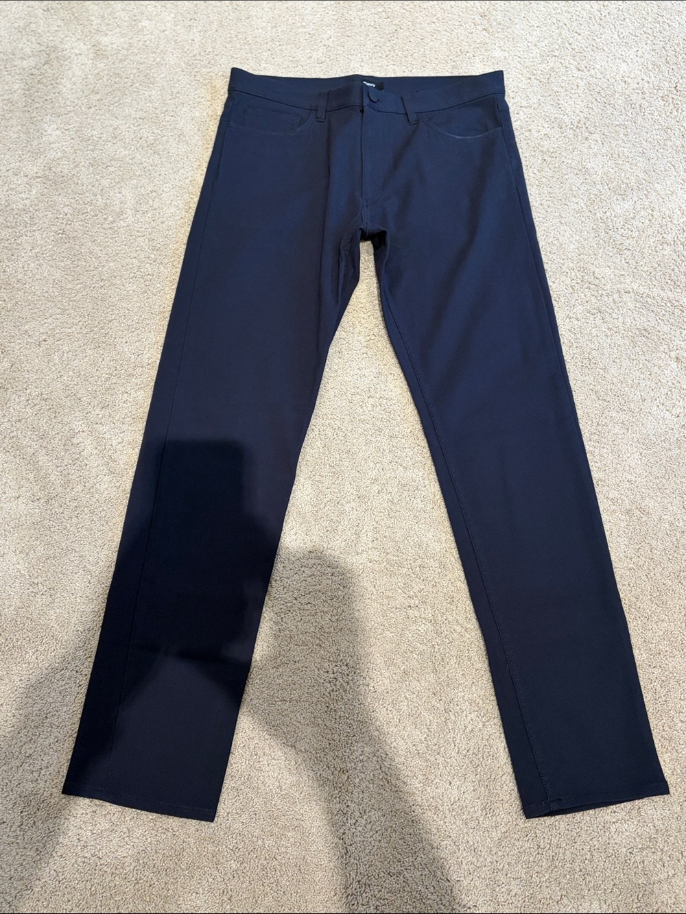 Men's Theory Slim Straight Dark Navy Pants